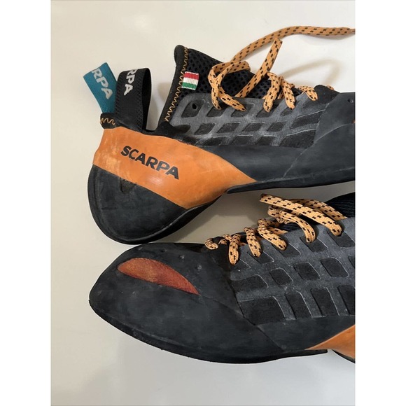 Scarpa Womens Rock Climbing Shoes Size 37.5 US 6.5 (*fits like a VERY snug US 6) - Picture 2 of 13